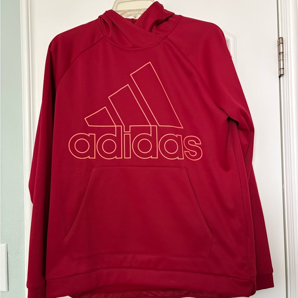 Women’s Adidas Bold Red Hoodie